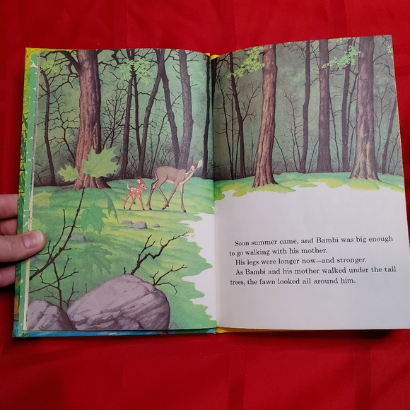 Lot of 3 Vintage Disney Children's books- Bambi, Cinderella and Pinocchio - Picture 9 of 16